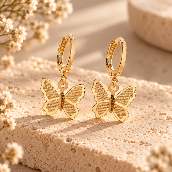 Delicate Flutter Earrings