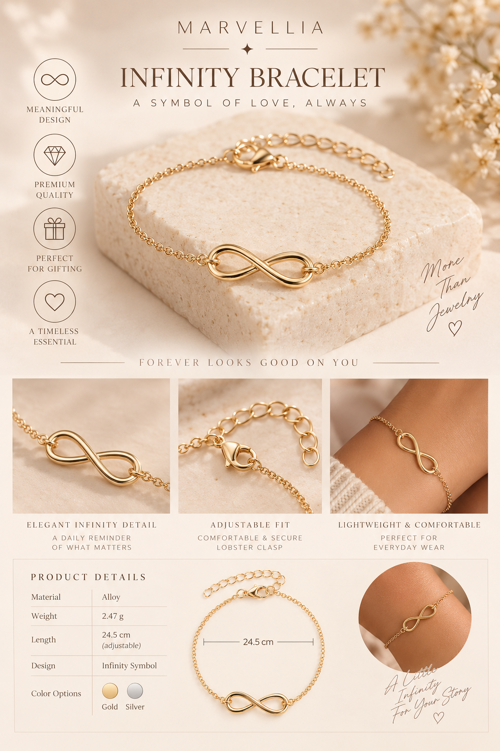 Infinity Bracelet