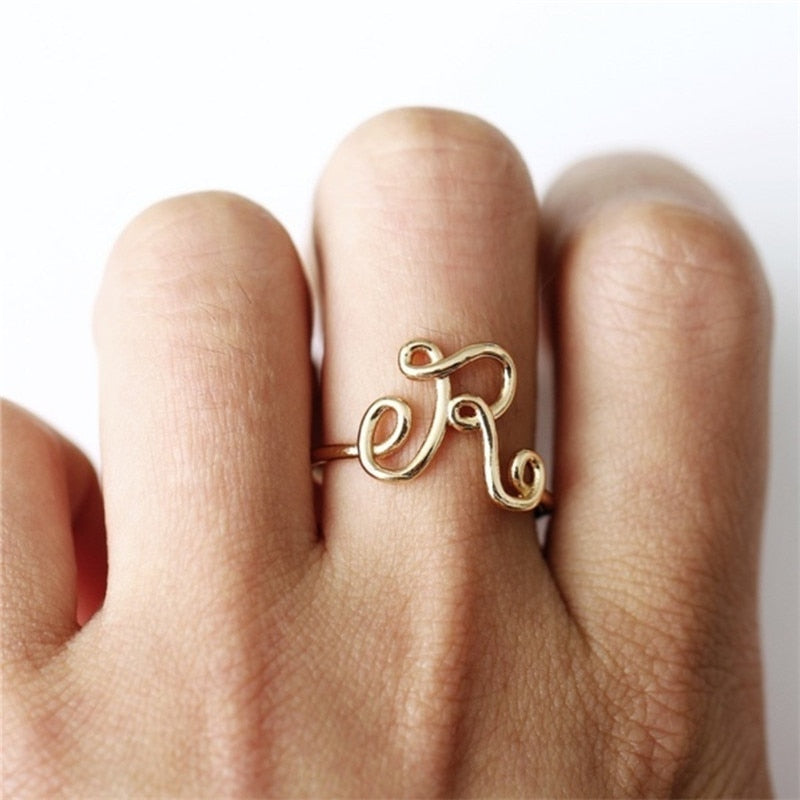 Initial Letter Ring