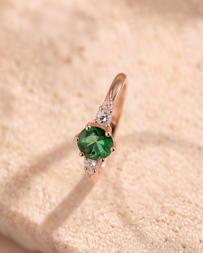 Gaia Ring stone detail from above