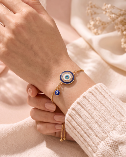 Felicia Bracelet worn on the wrist