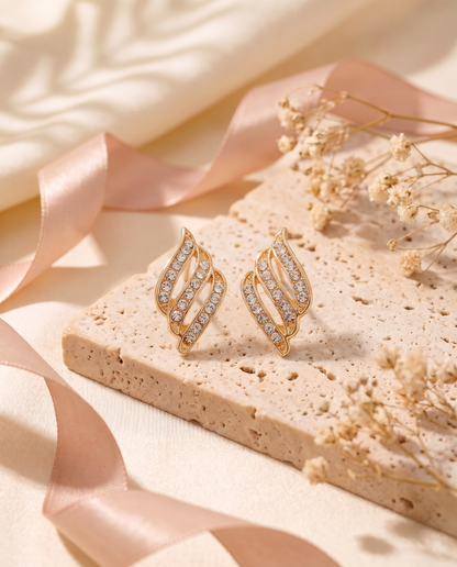 Dione Earrings in gold