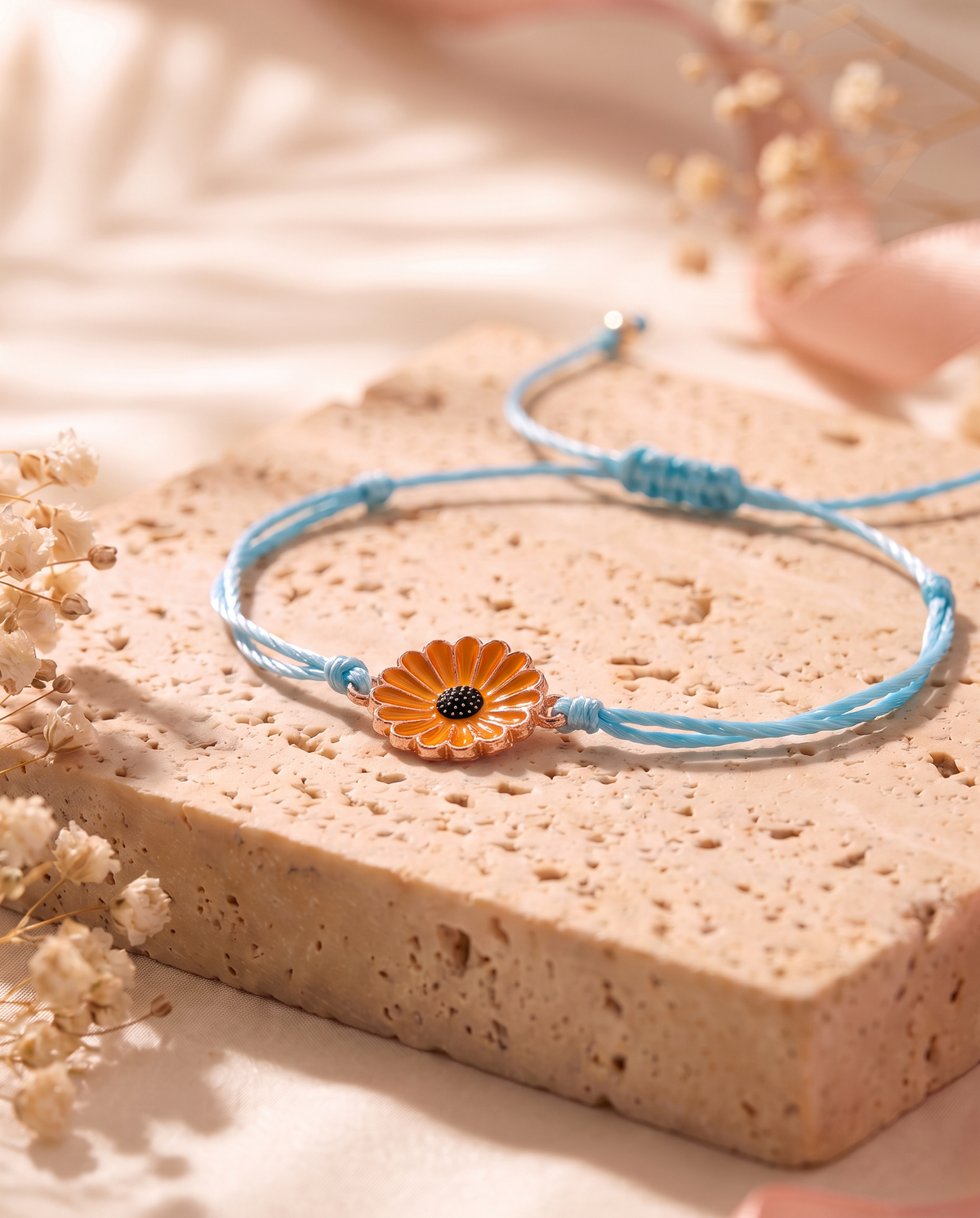 Chrysanthemum Lullaby orange daisy detail